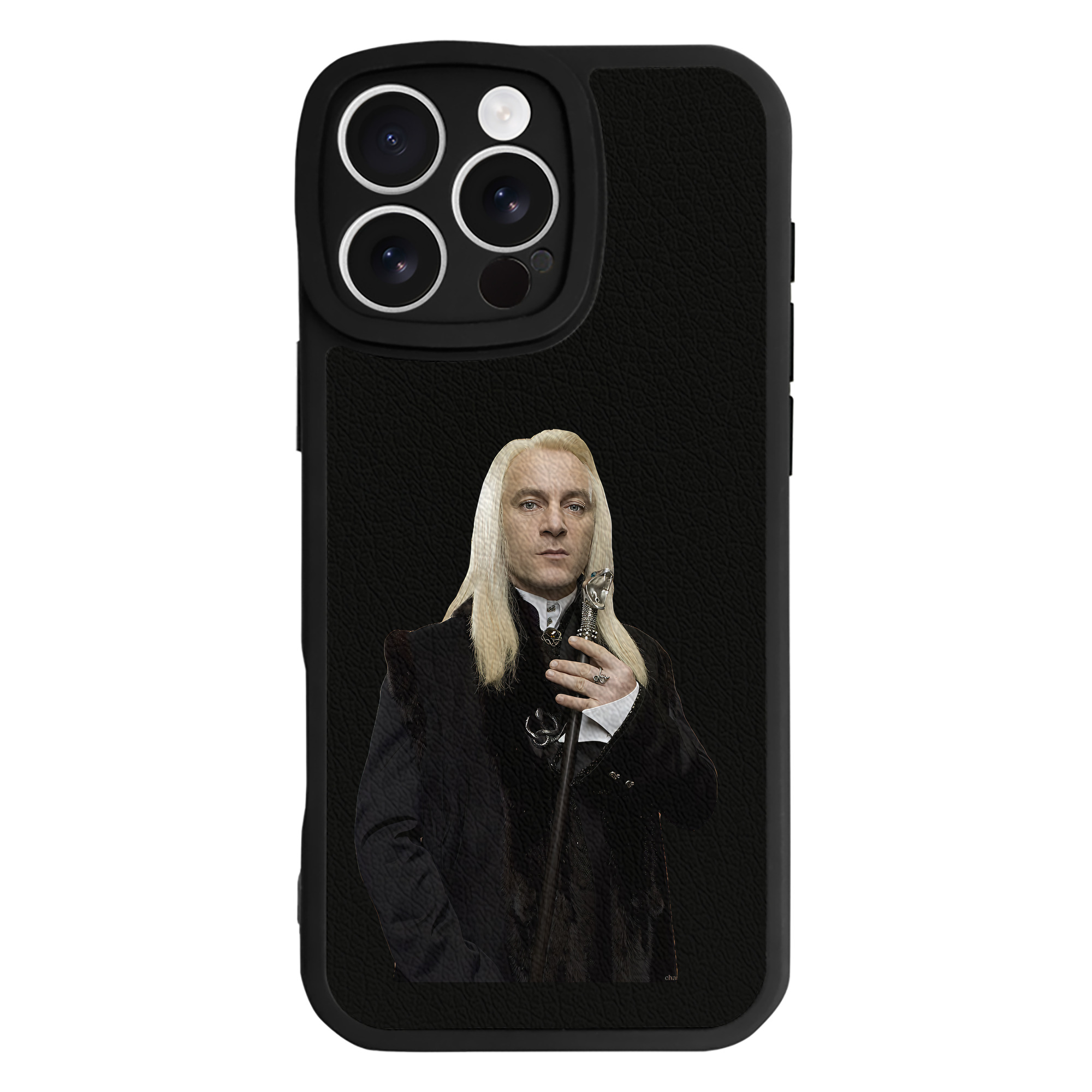 （画像用） Harry Potter ハリー・ポッターシリーズ 【iPhone 16シリーズ対応】シリコンスマホケース（レザー調） 材質：シリコン
